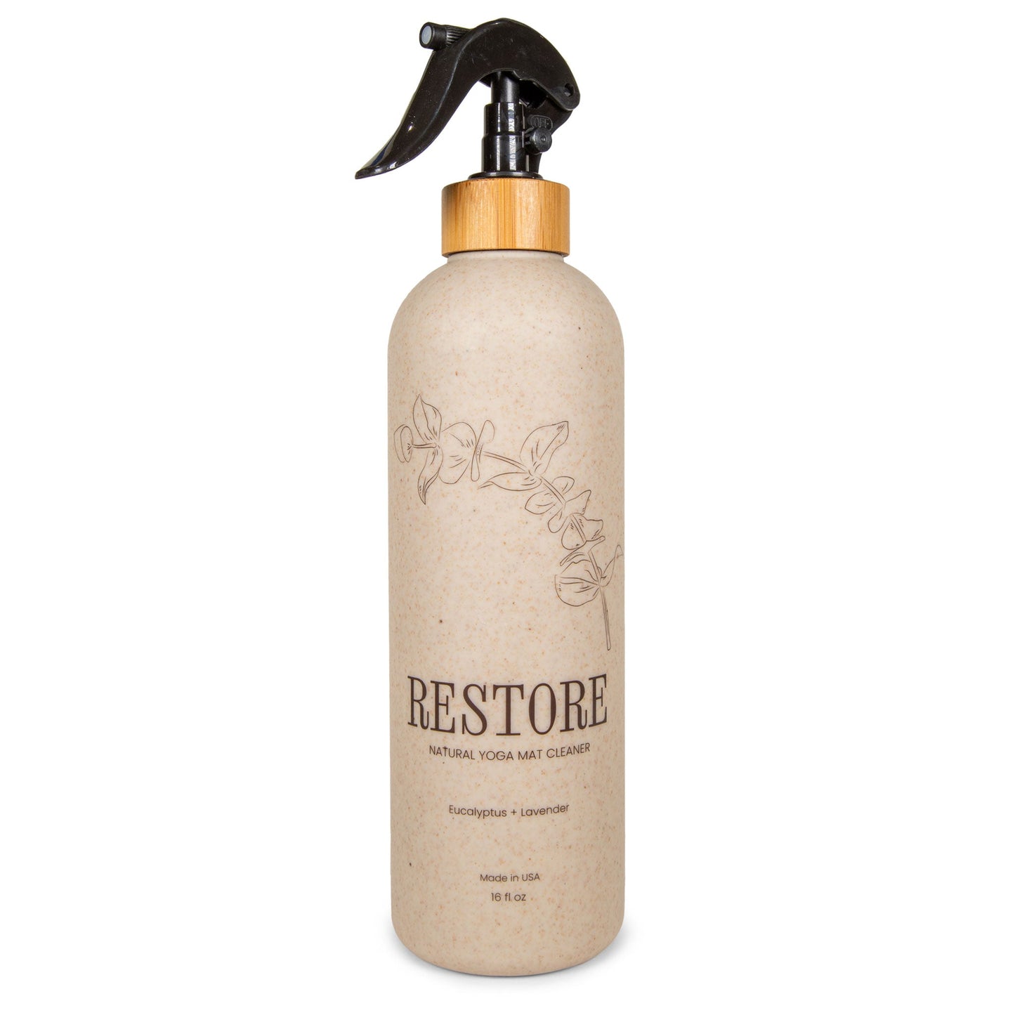 Yoga Mat Cleaner 16oz Restore