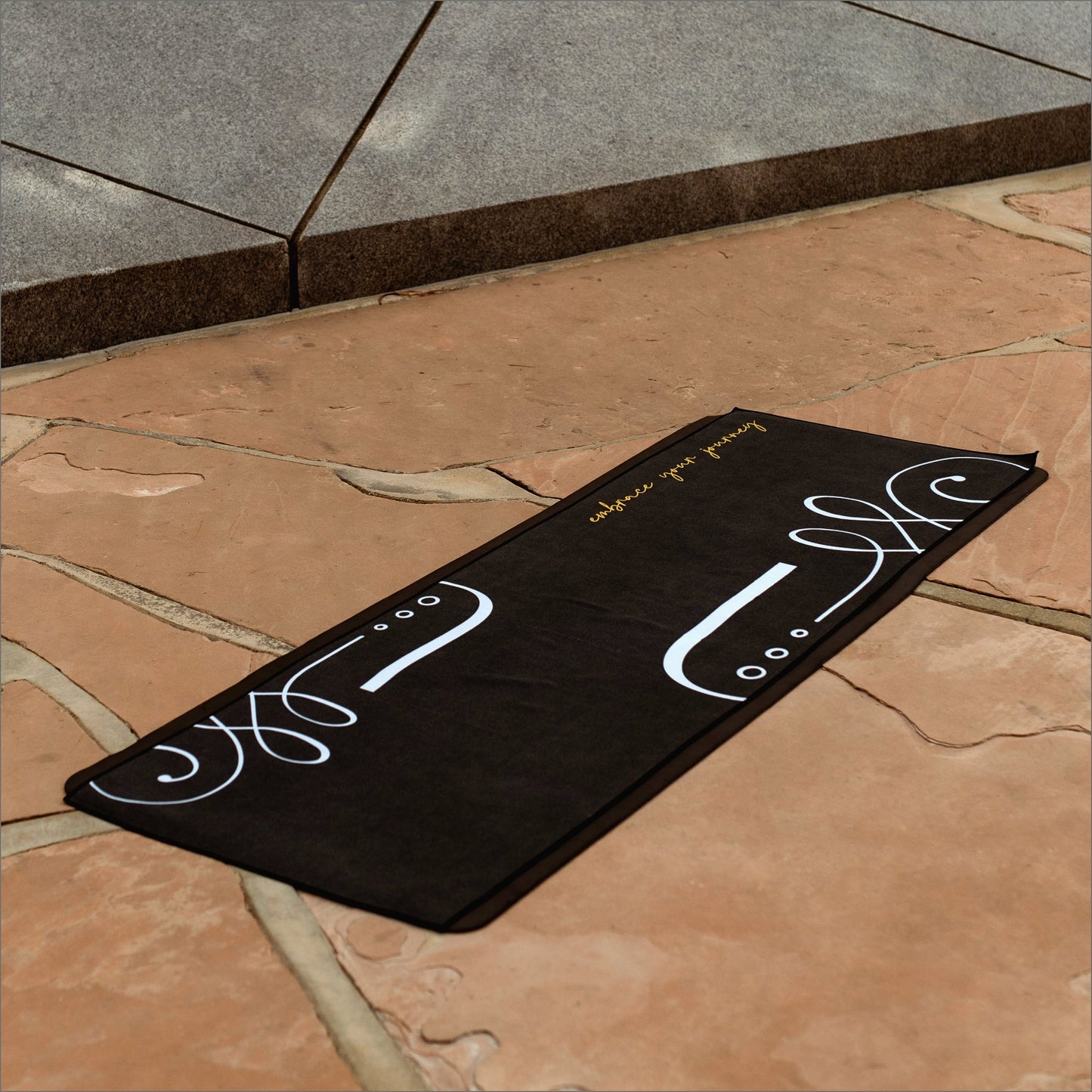 Onyx Yoga Mat Towel