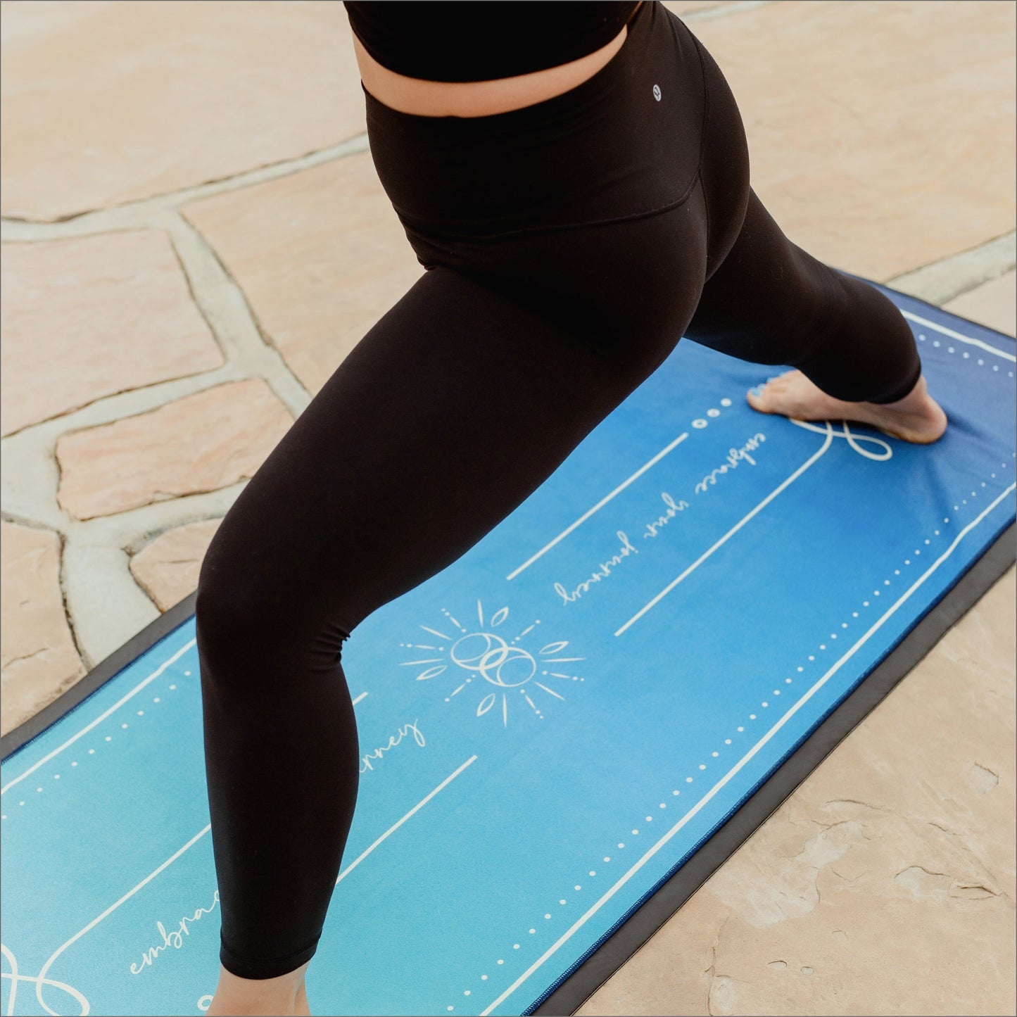 Ananta Yoga Mat Towel Yogi