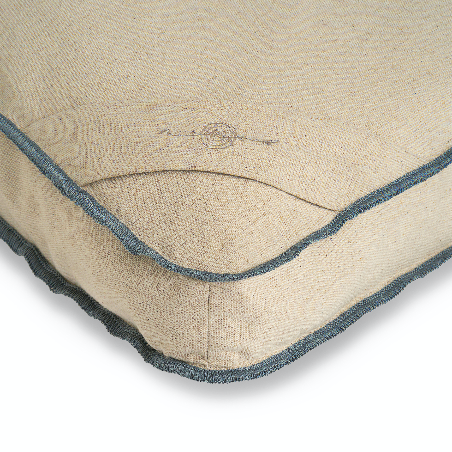 Dune Organic Meditation Cushion Set Corner Logo