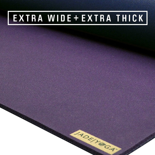 Fusion Extra Wide and Thick Yoga Mat Close Up