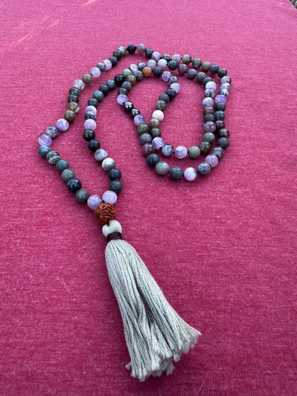 Order in Chaos - 8mm Handcrafted Mala
