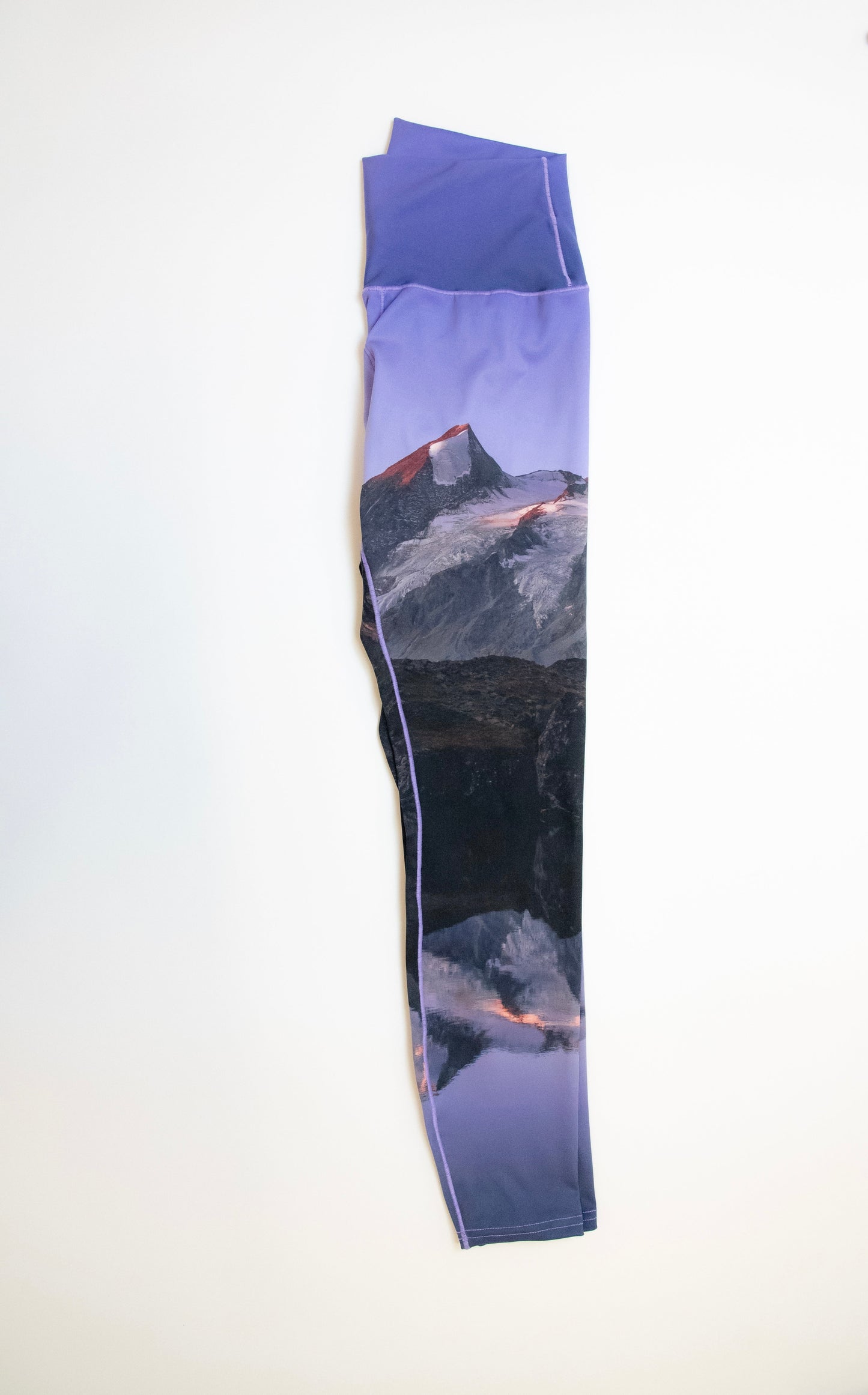 Glacier Glow Yoga Pants Folded