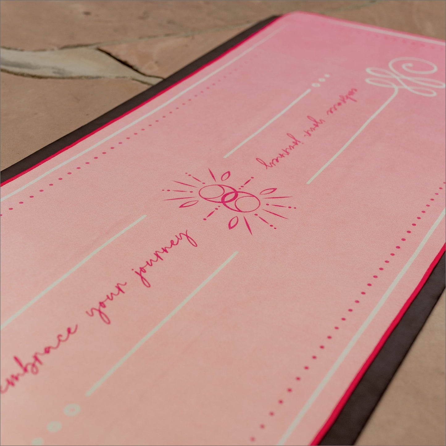 Glow Yoga Mat Towel