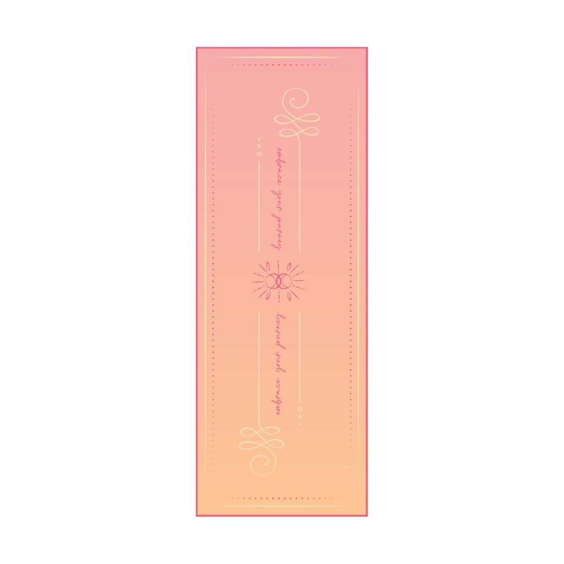 Glow Yoga Mat Towel