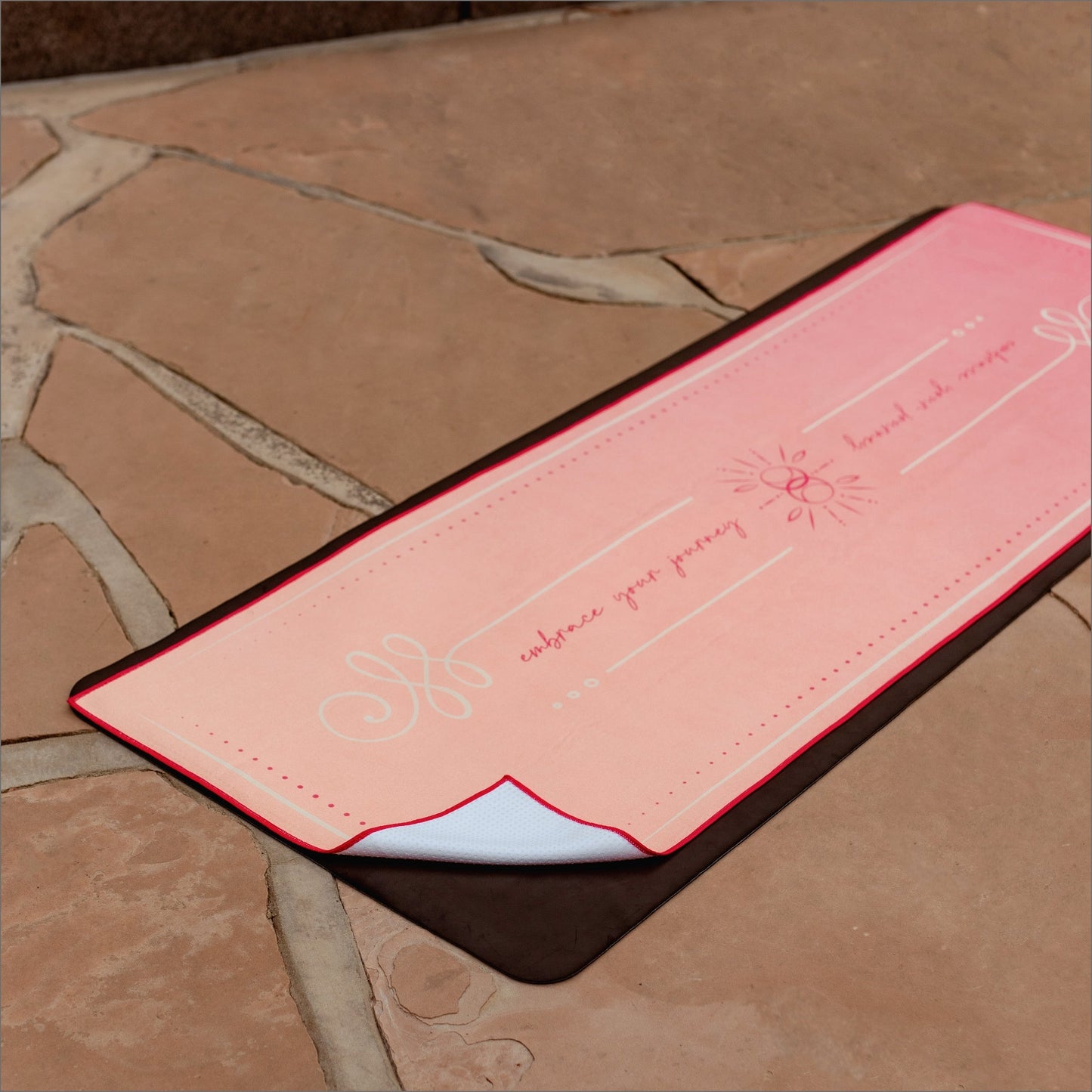 Glow Yoga Mat Towel