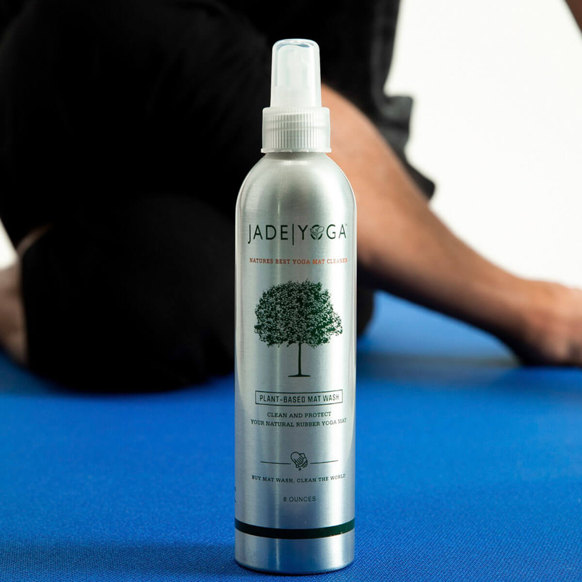 Jade Natural Yoga Mat Cleaner Display
