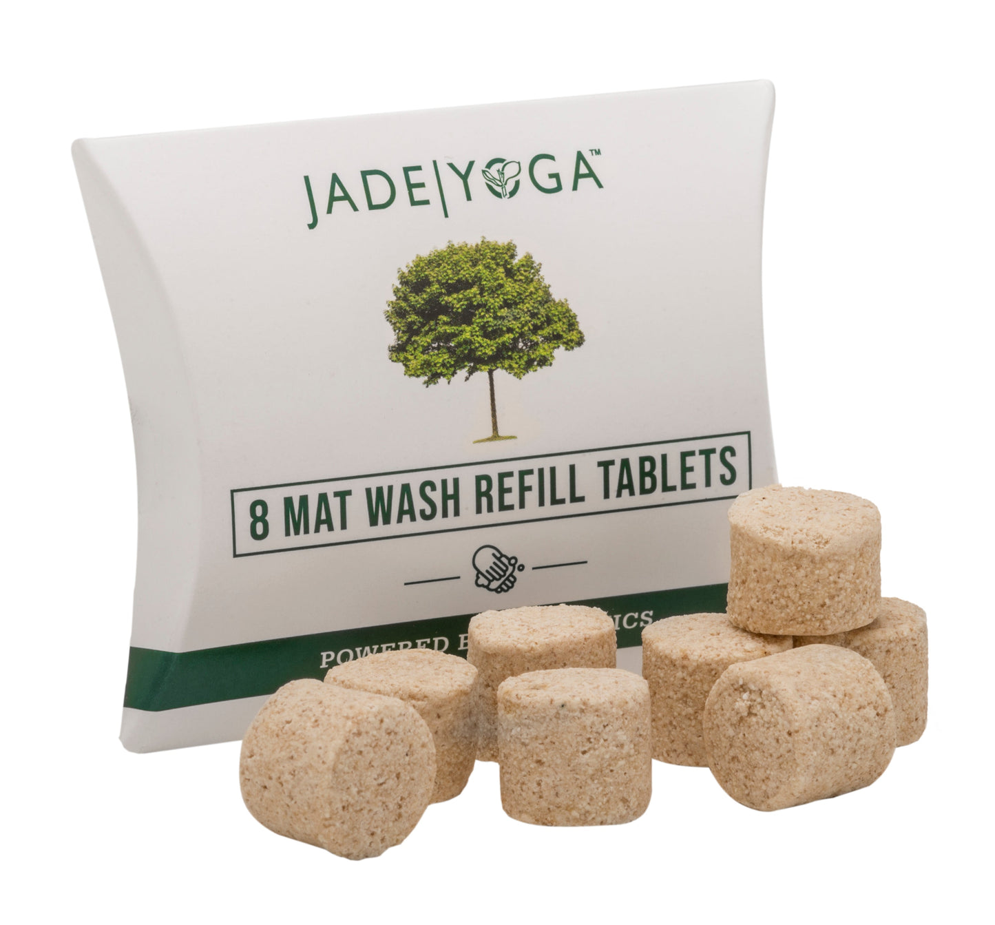 Jade Natural Yoga Mat Cleaner Refill Tablets