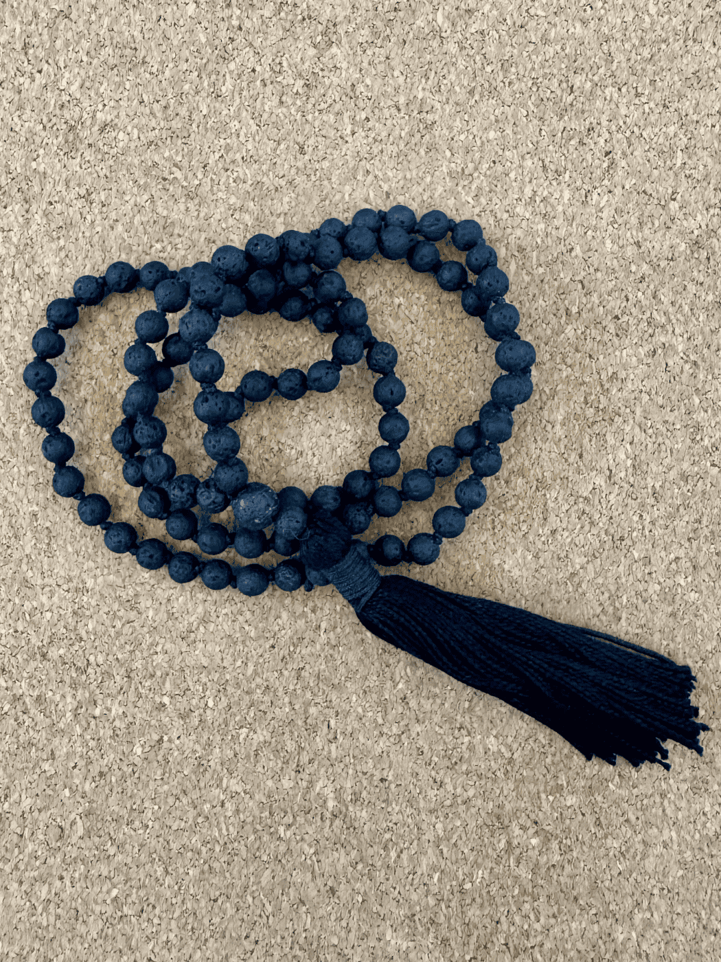 Ashborn - Lava Stone 6mm Handcrafted Mala