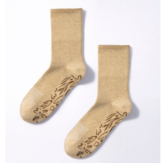 Lemon Yoga Socks – Organic Cotton (1 pair)