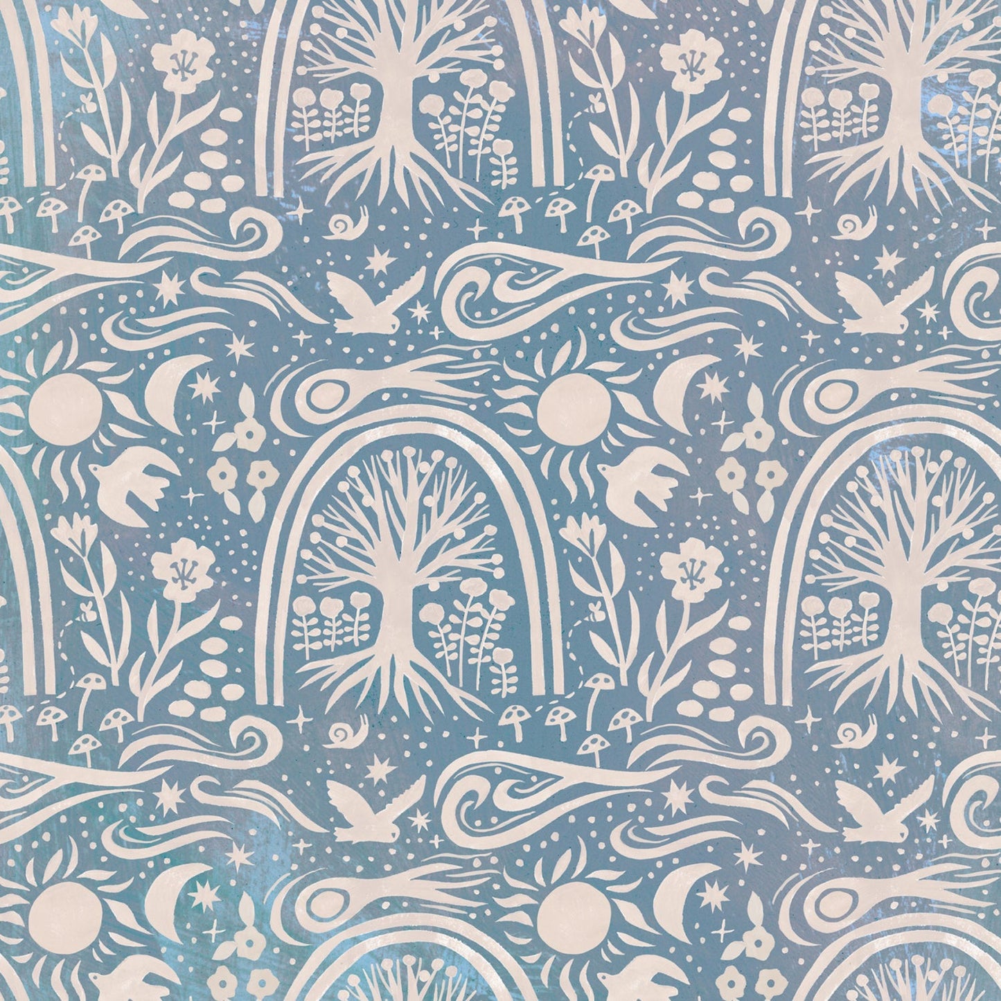 Penelope Dullaghan Yoga Mat Storage Tube Collection Cosmos Blue