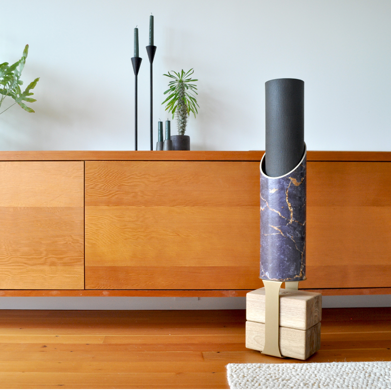 Indigold Yoga Mat Storage Tube Lifestyle