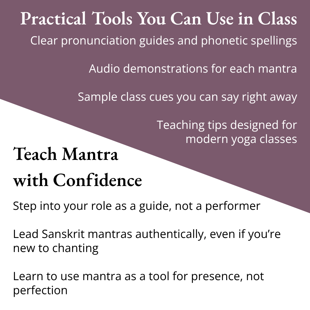 Mantras For Your Yoga Classes Course by Asivana Yoga Benefits