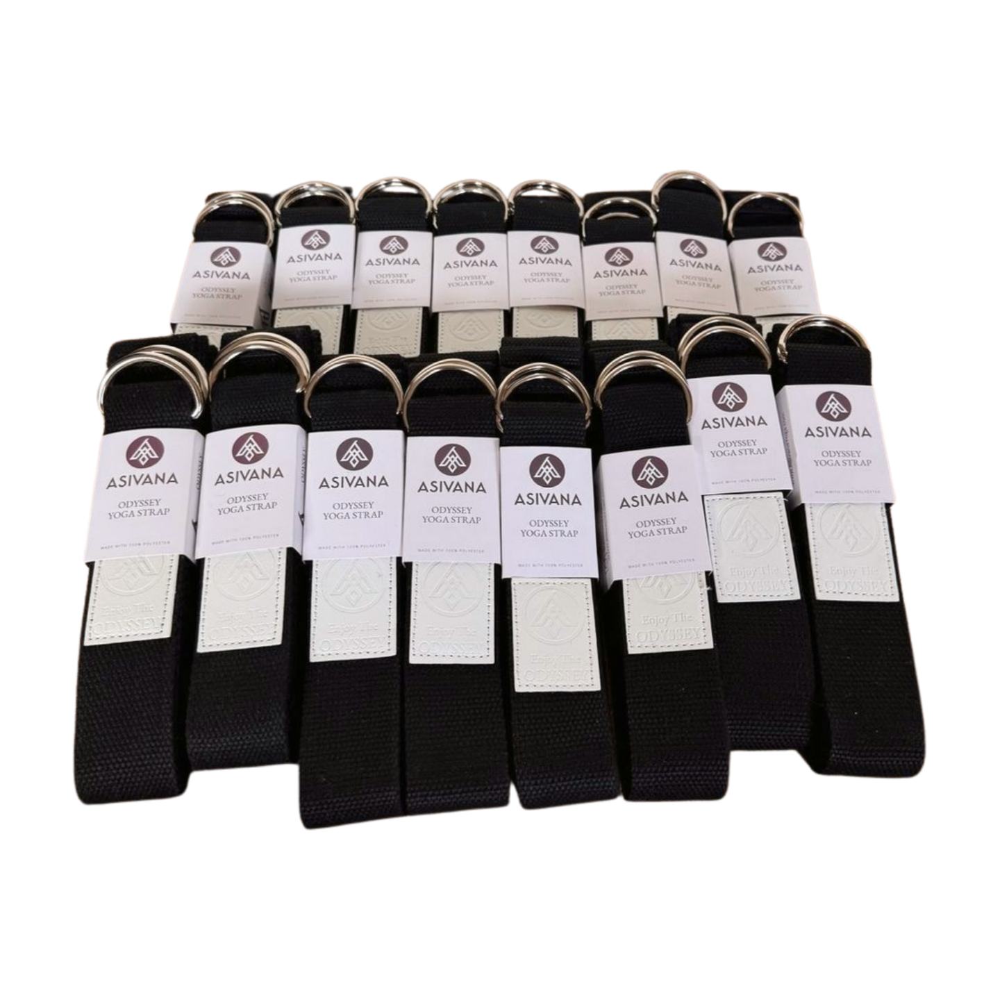 Odyssey II Yoga Strap 8ft set of 16 by Asivana Yoga