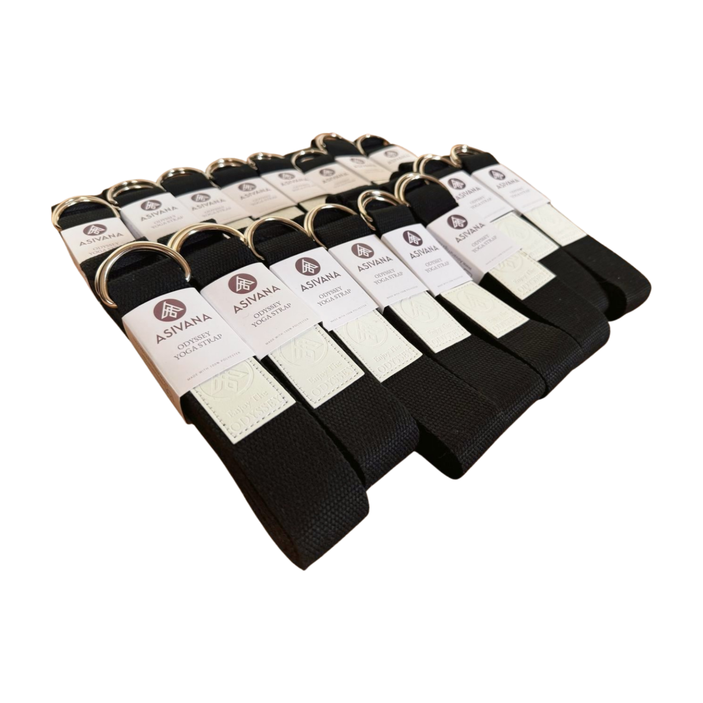 Odyssey II Yoga Strap 8ft set of 16 by Asivana Yoga