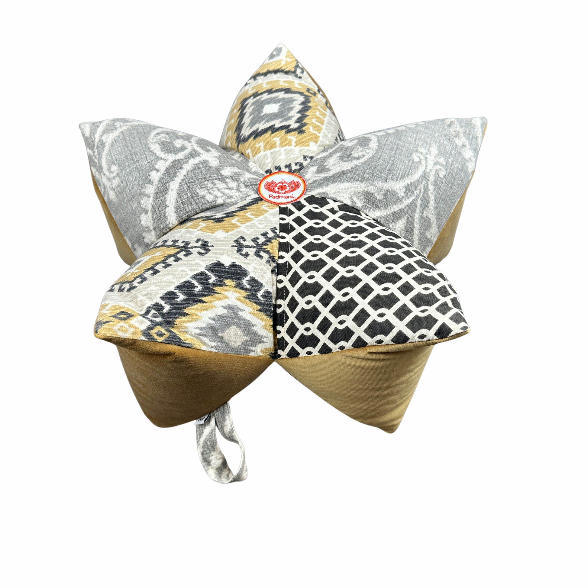 Original Lotus Meditation Pillow β Golden Slate