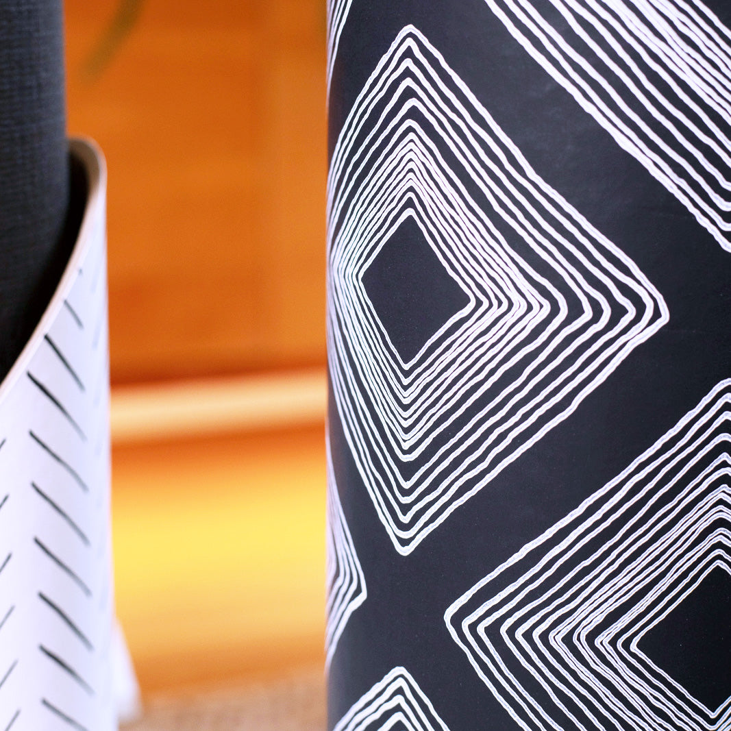 Rhombi Yoga Mat Storage Tube Detail