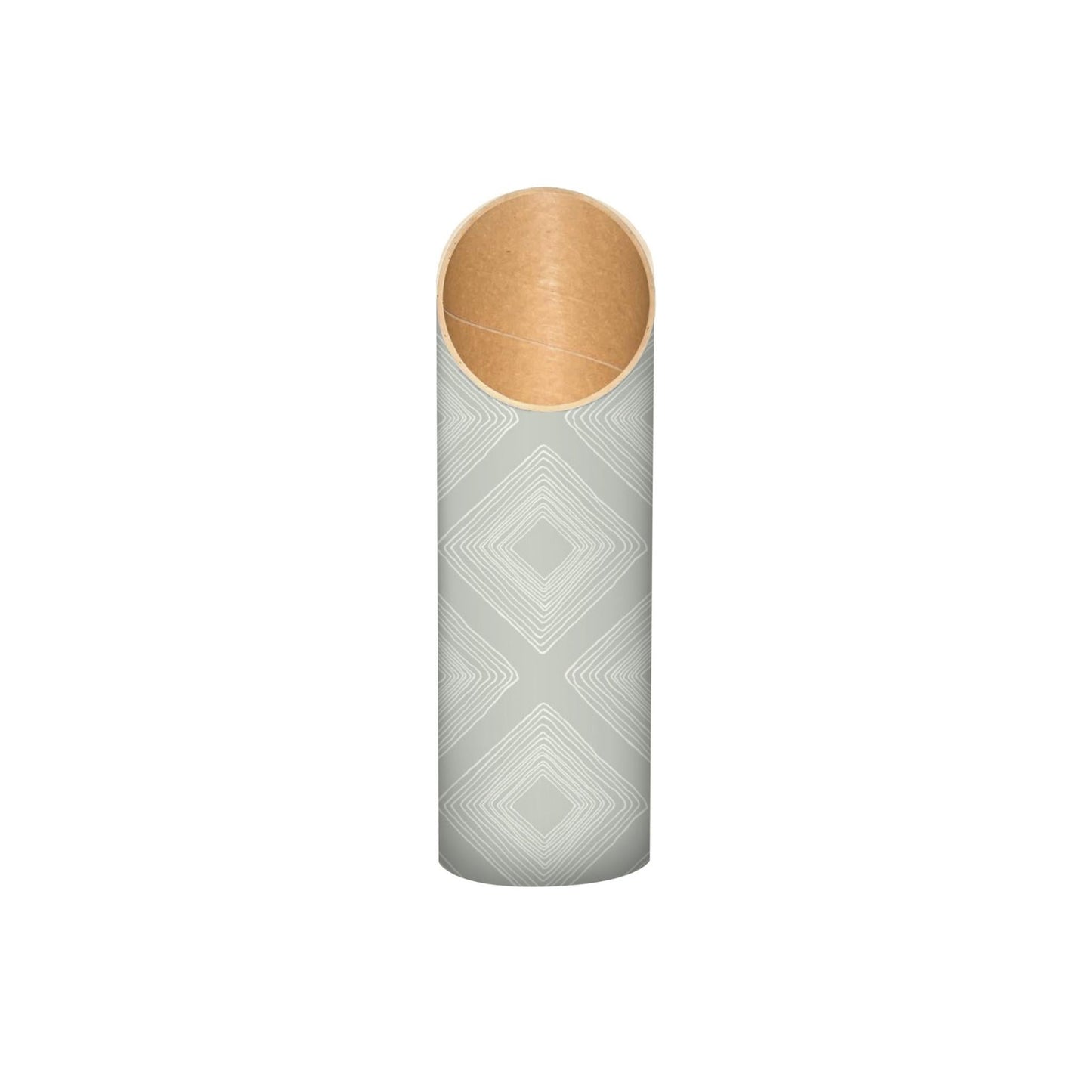 Rhombi Yoga Mat Storage Tube Grey