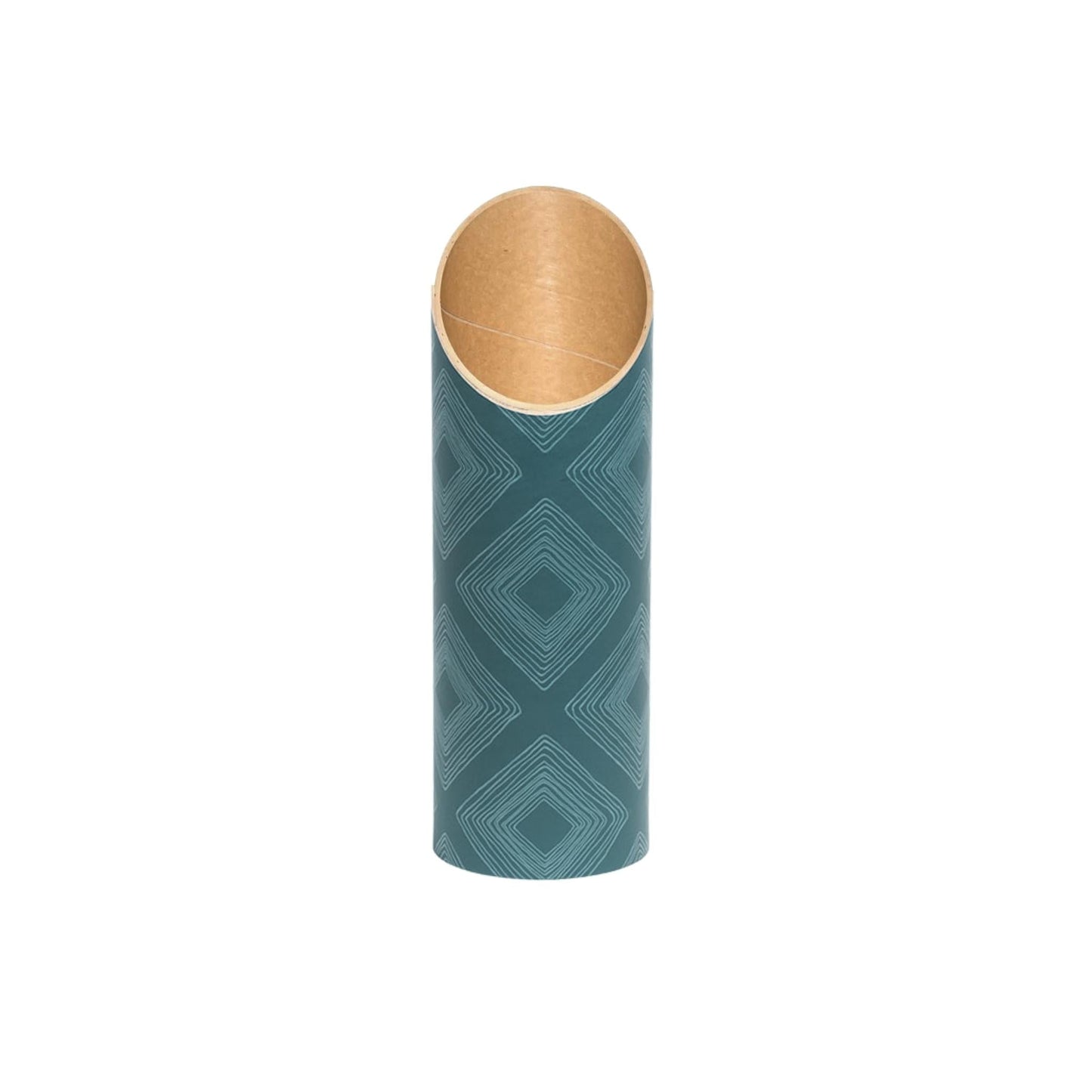 Rhombi Yoga Mat Storage Tube Teal