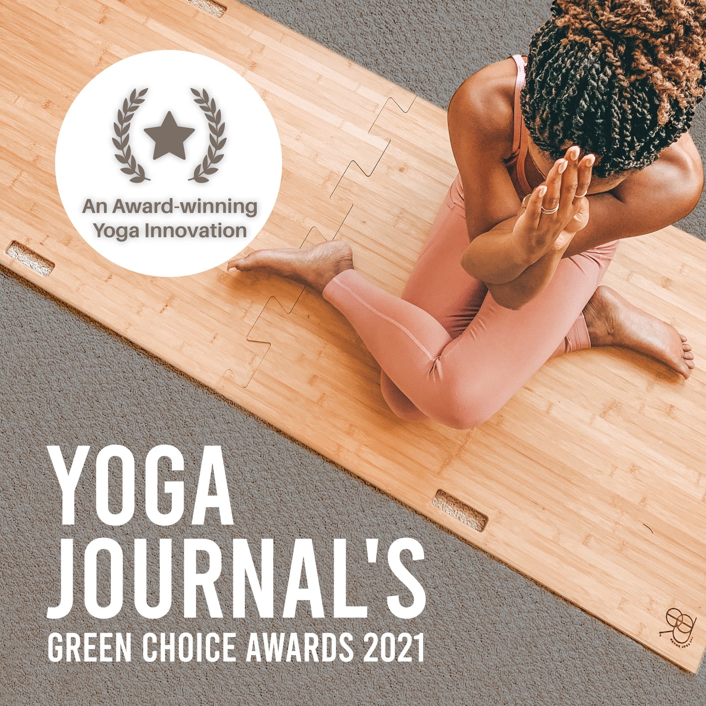 Bamboo Root Board | Yoga Mat Surface
