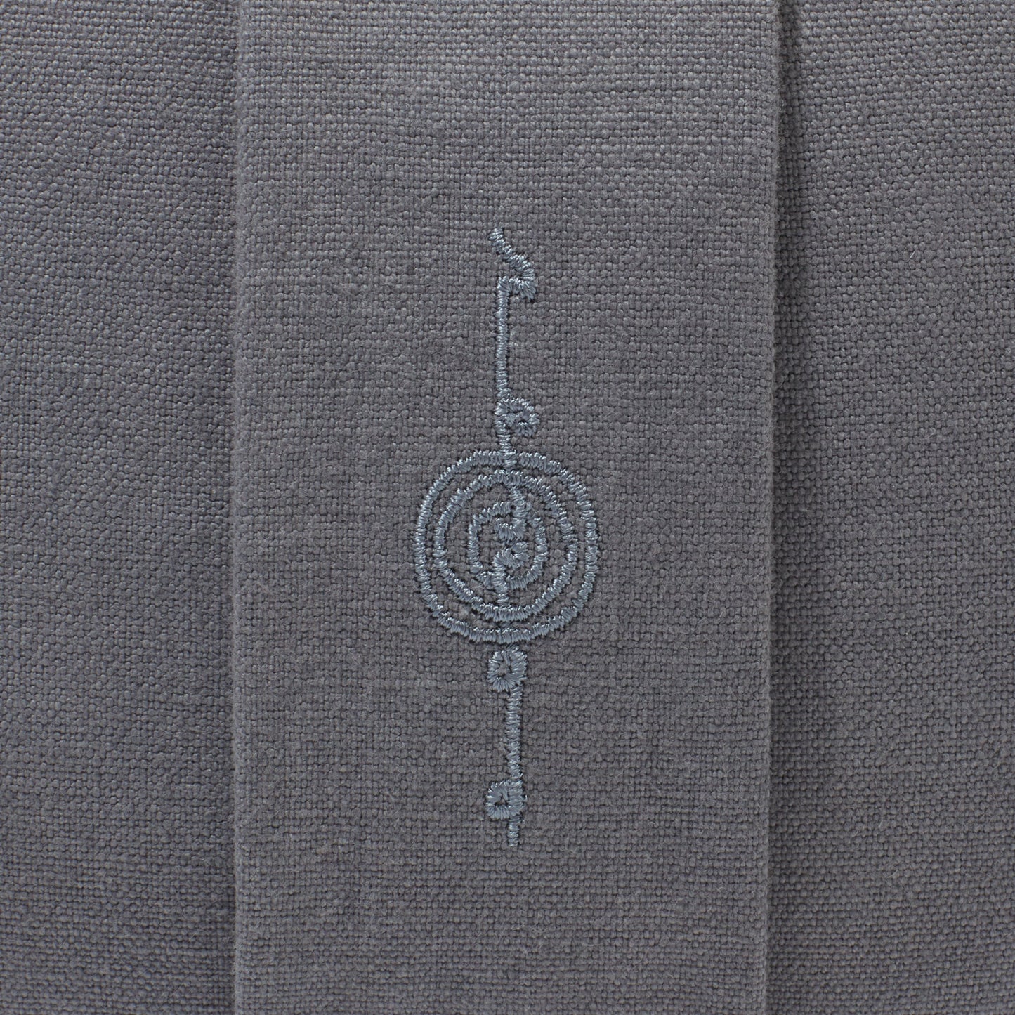 Slate Organic Meditation Cushion Set Texture