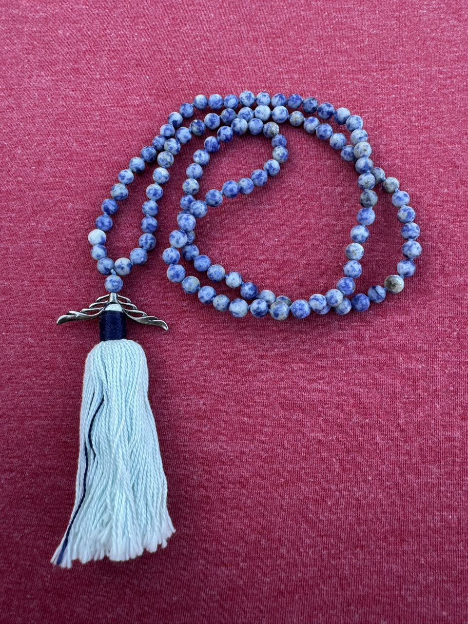 Sodalite 6mm Mala Prayer Beads