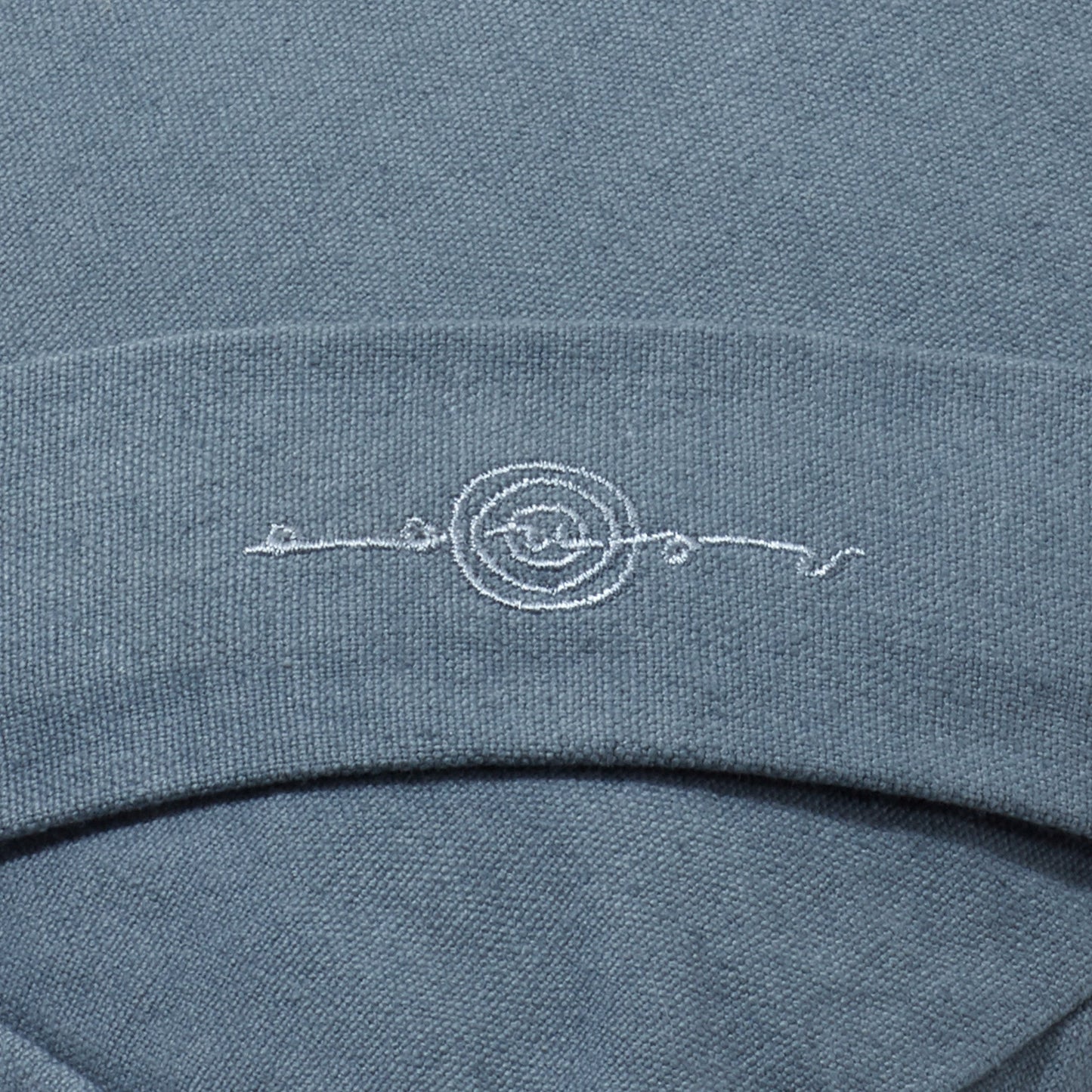 Teal Organic Meditation Cushion Set Logo