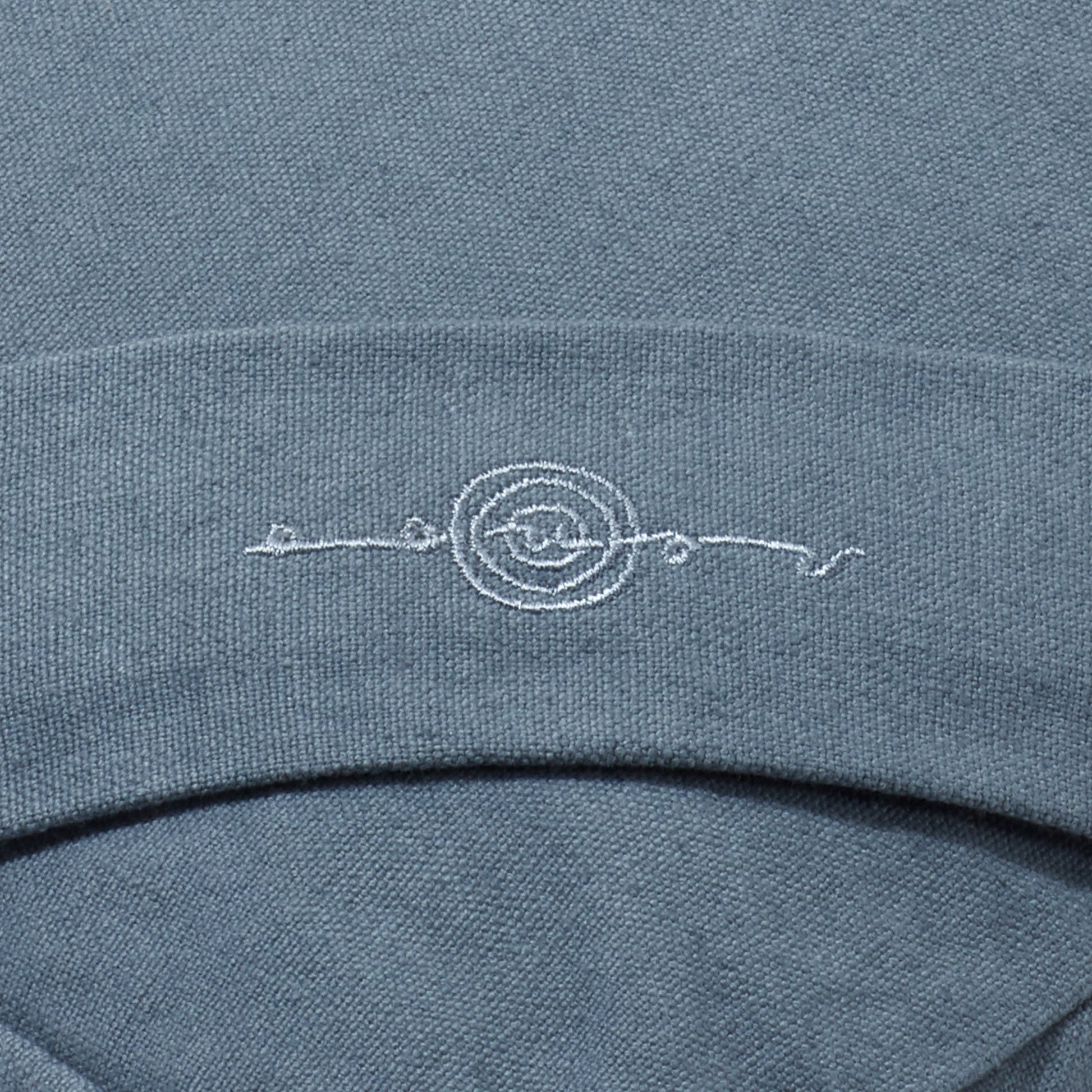 Teal Organic Meditation Cushion Set Logo