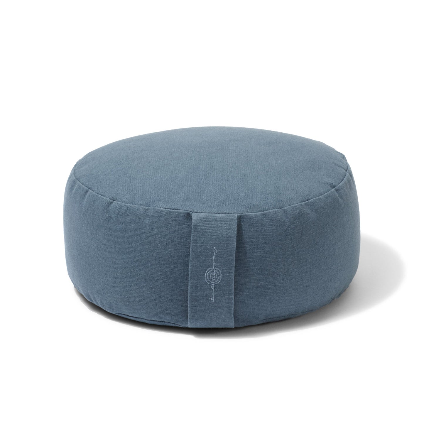 Teal Organic Meditation Cushion Set Zafu