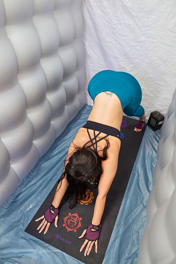 The Hot Yoga Dome Downward Facing Dog