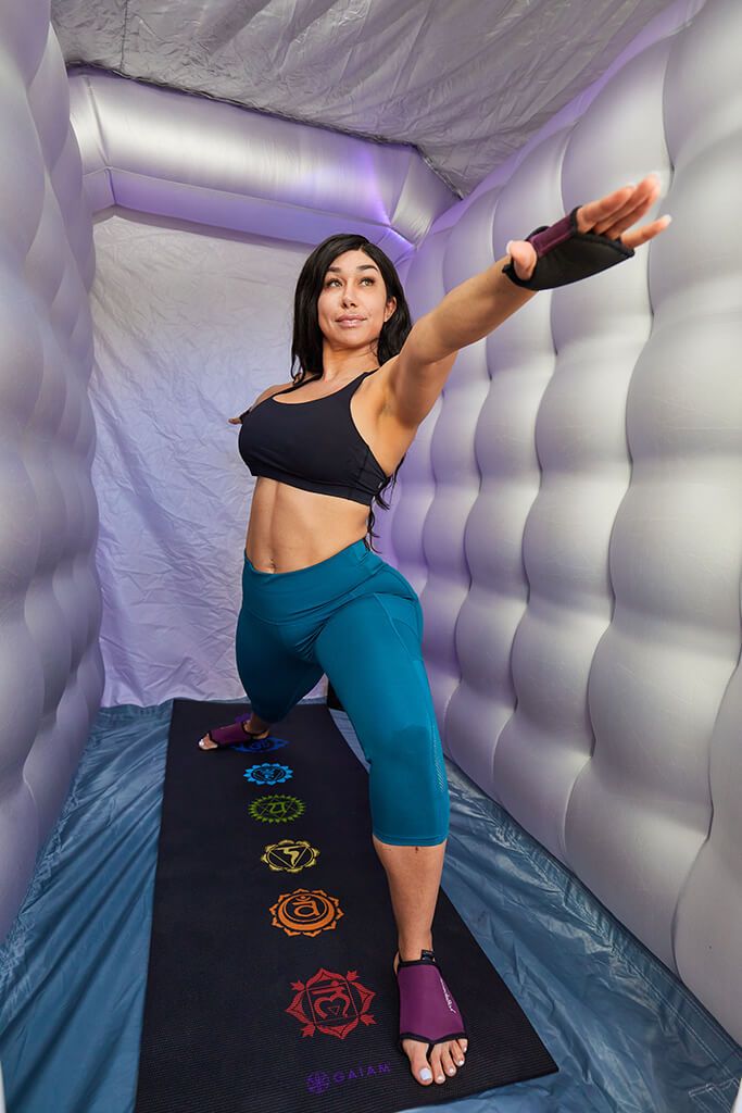 The Hot Yoga Dome How Yoga Warrior 2