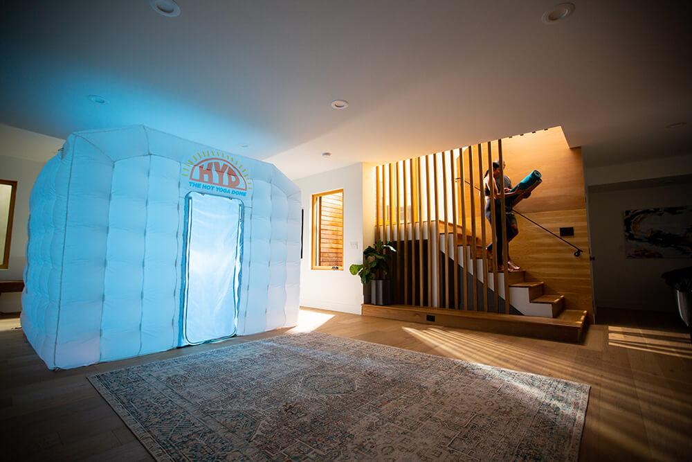 The Hot Yoga Dome Indoors Lifestyle