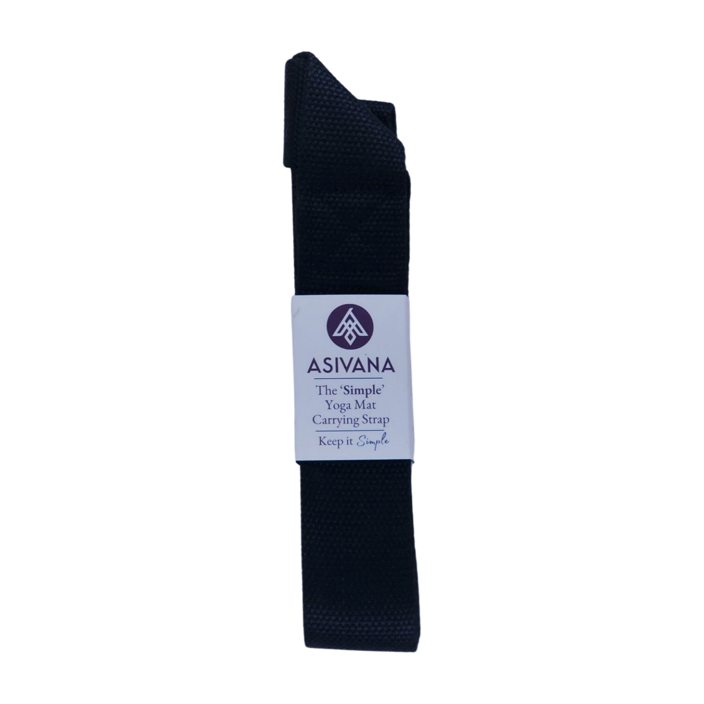 Yoga Mat Carrying Strap with Label Front