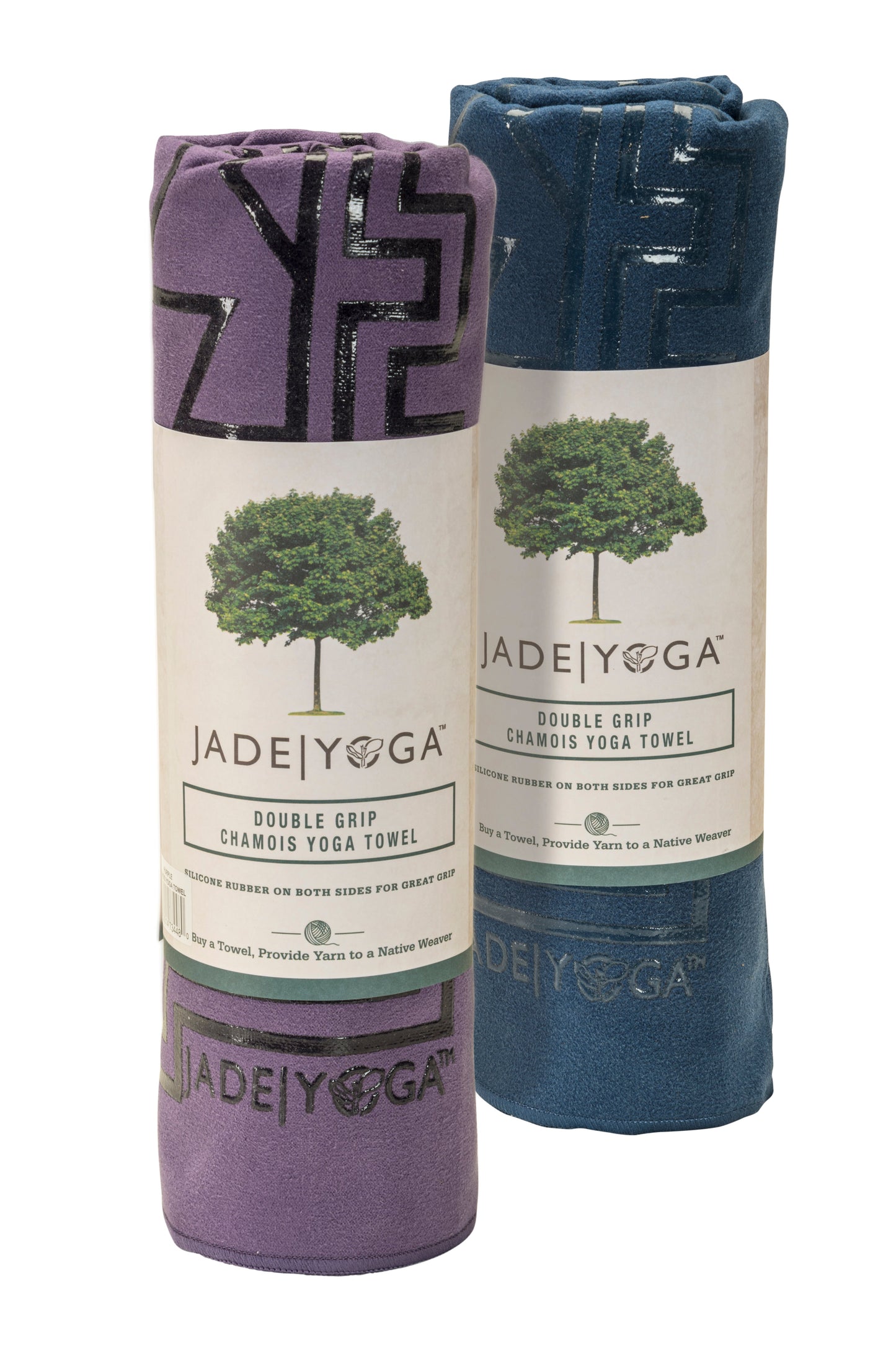 Double Grip Chamois Yoga Mat Towel Collection