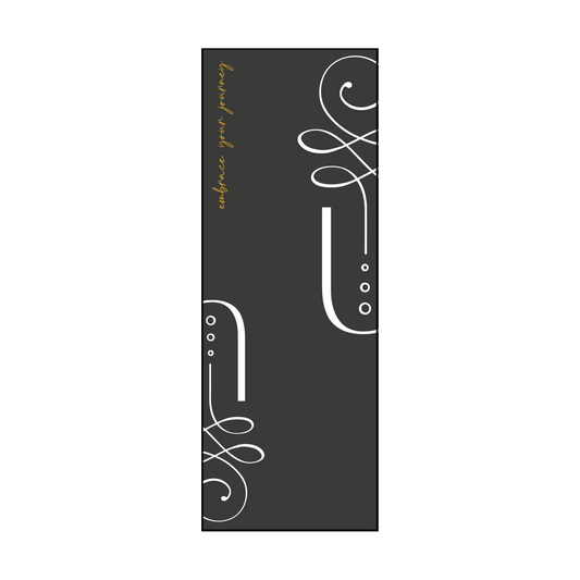 Onyx Yoga Mat Towel