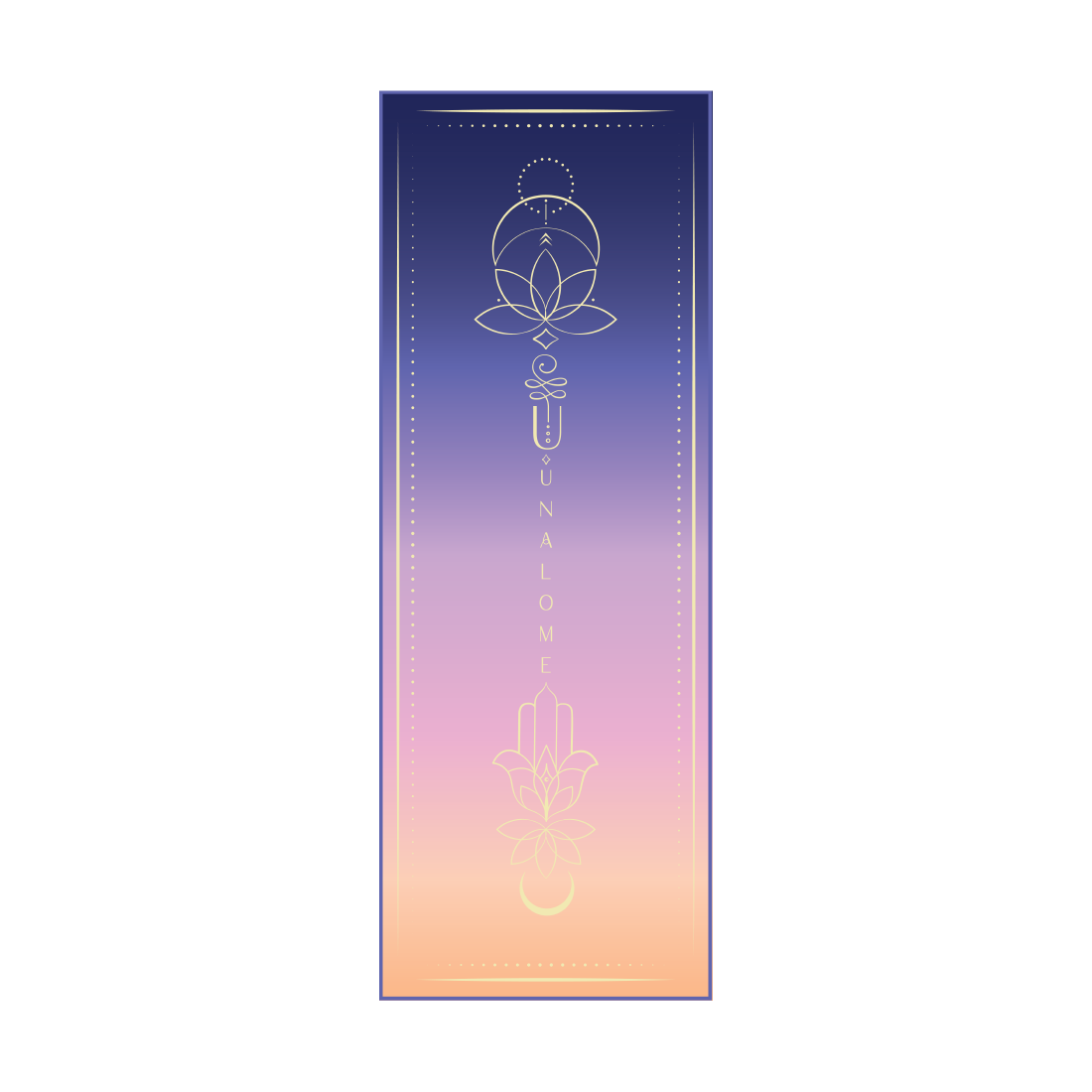 Sunset Yoga Mat Towel
