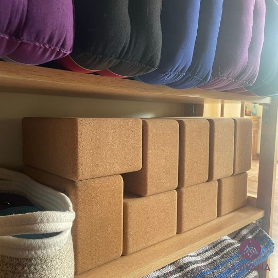 Asivana Yoga Props - Yoga Blocks Yoga Straps Meditation Cushions