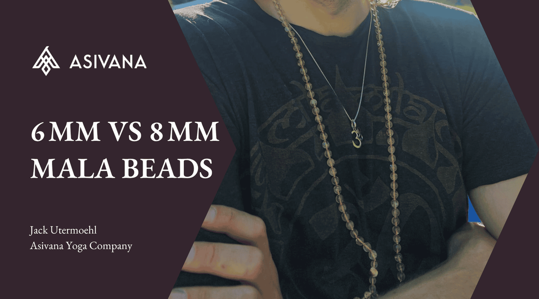 6 mm vs 8 mm Mala Beads