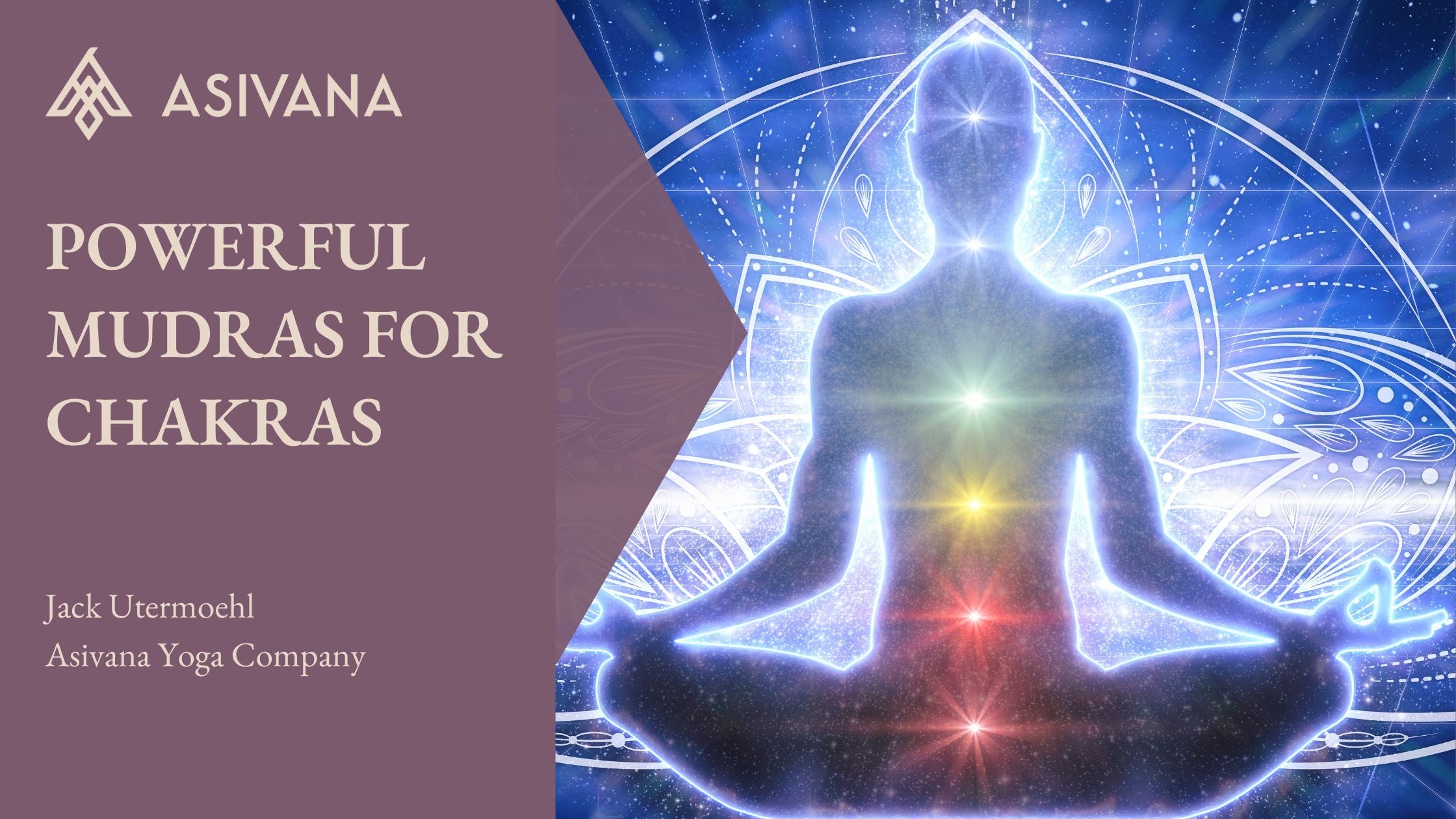 Influence of asanas for chakras Royalty Free Vector Image