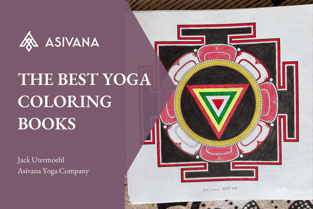 The Best Yoga Coloring Books