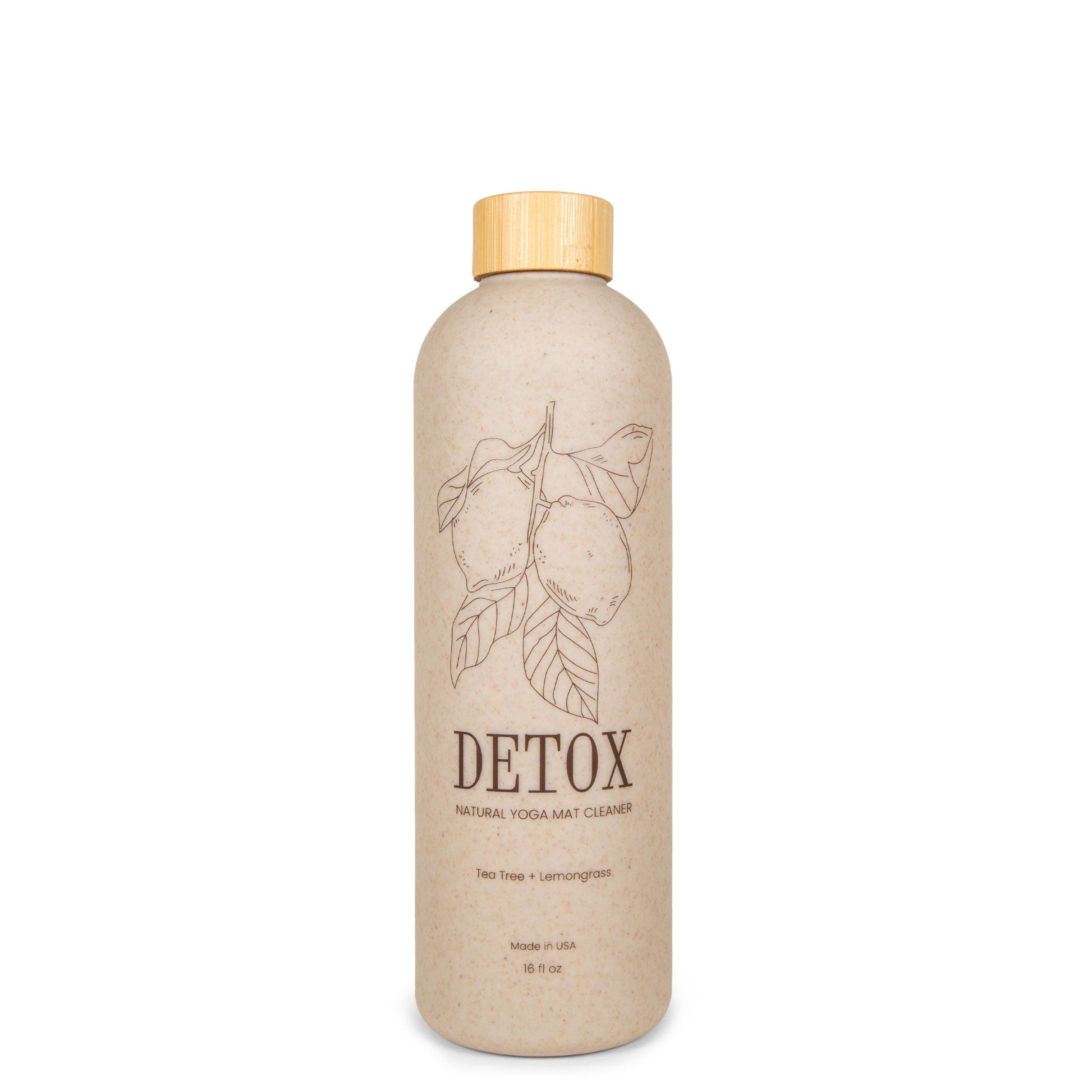 Natural Yoga Mat Cleaner 16oz Refill Detox