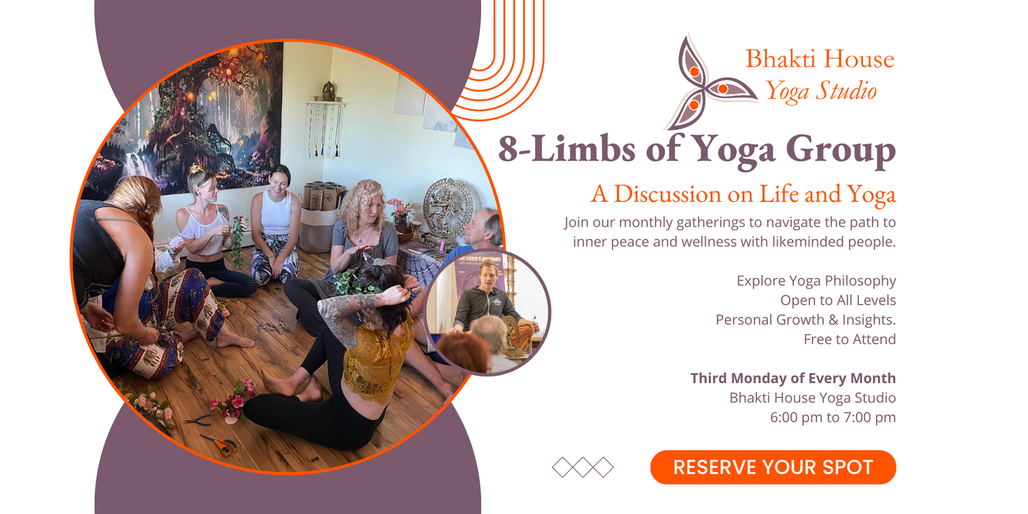 8-Limbs of Yoga Discussion Group || April 15, 2024