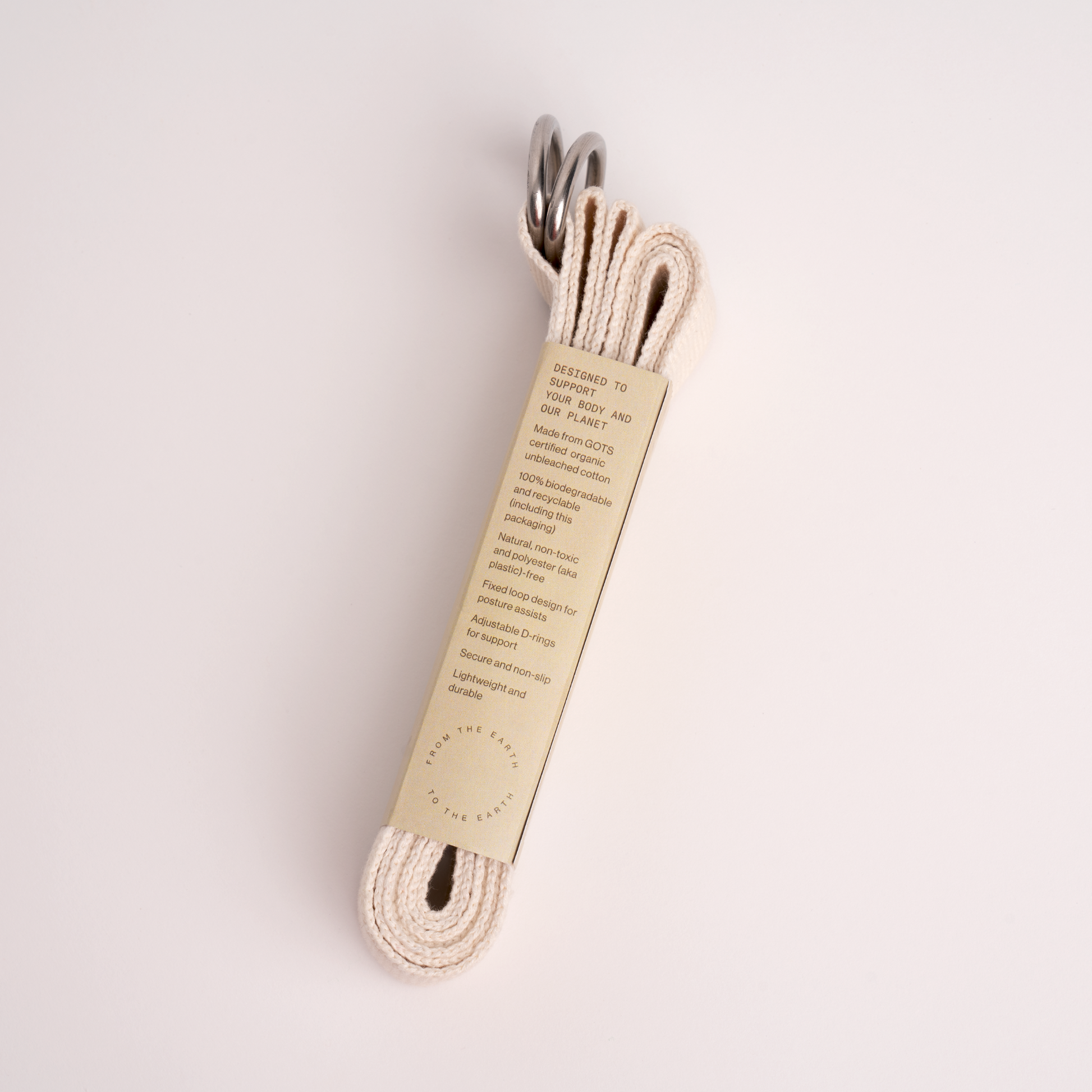 Align 6' Yoga Strap with D-Rings