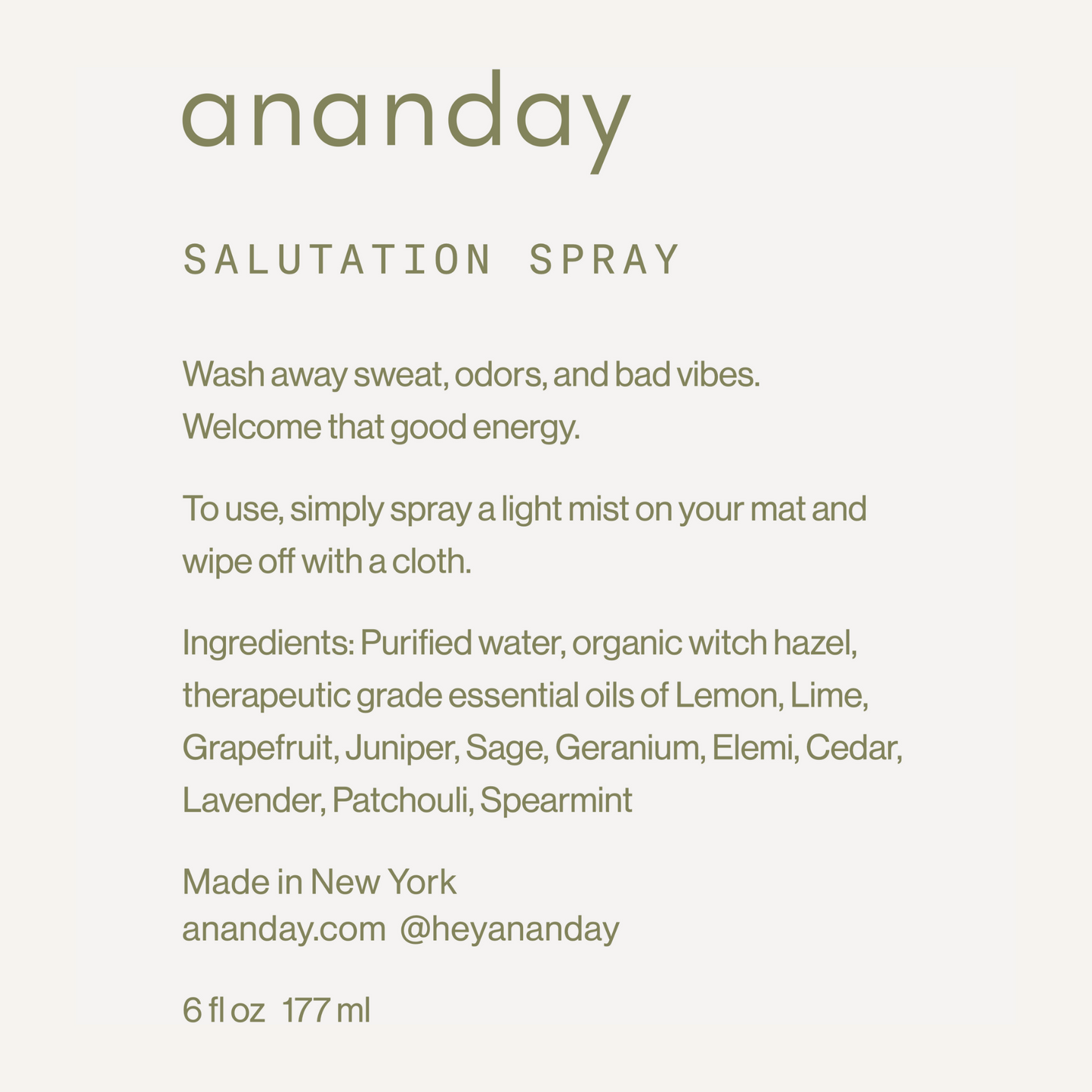 Sage & Citrus Salutation Spray How To Use