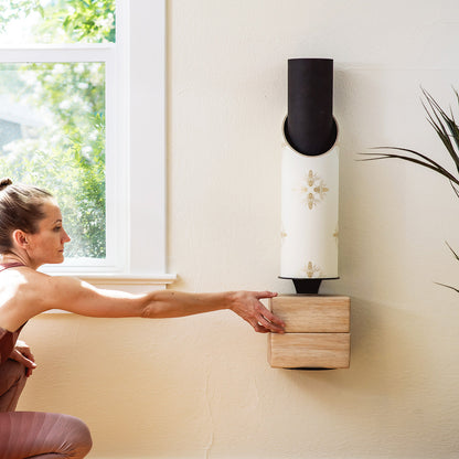 Apis Yoga Mat Tube On Wall Holding Mat