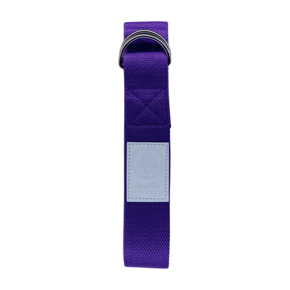 Asivana Odyssey Yoga Strap 8ft Amethyst Front