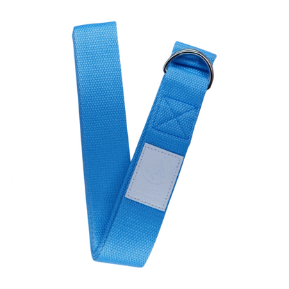 Asivana Odyssey Yoga Strap 8ft Turquoise Yoga Belt