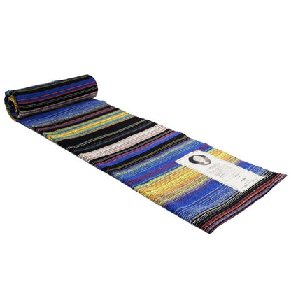 Blue Ocean Povoa Yoga Blanket Rolled Out