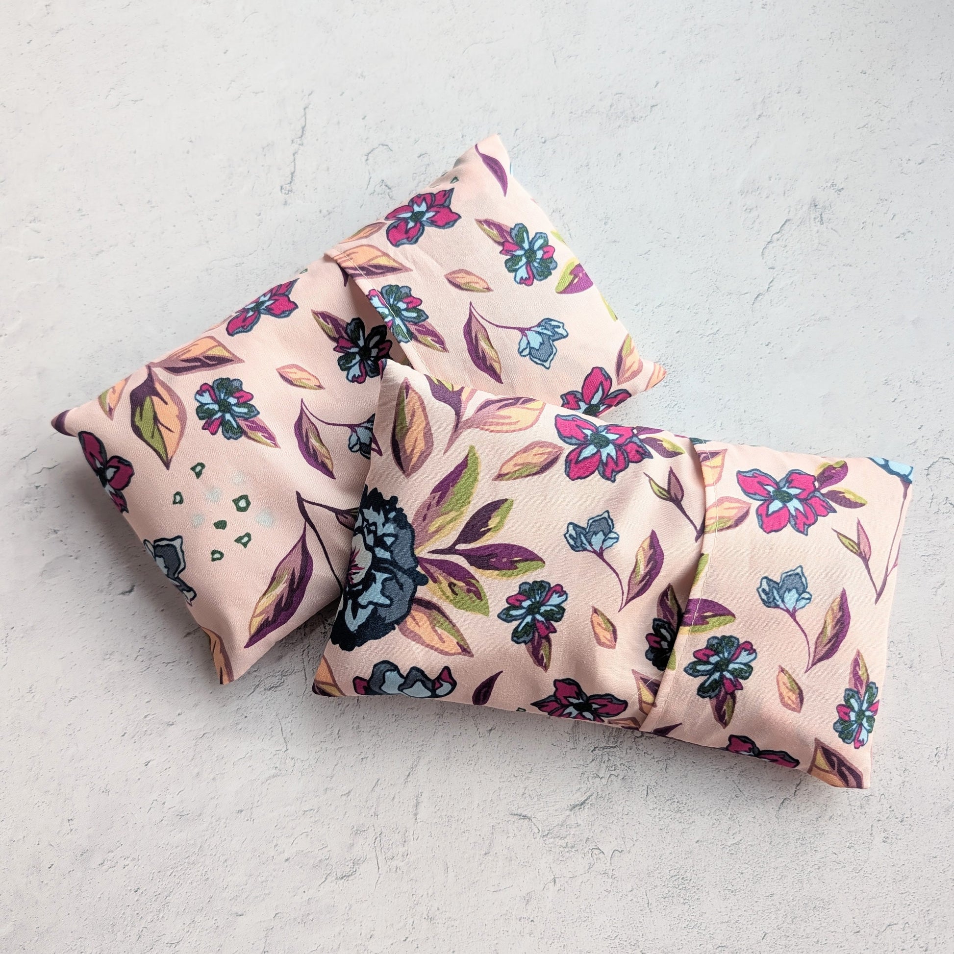 Blush Botanical - Weighted Eye Pillow