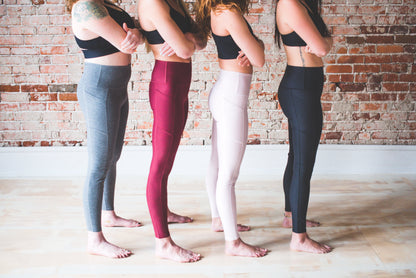 Blush Wander Pocket Yoga Pants Collection